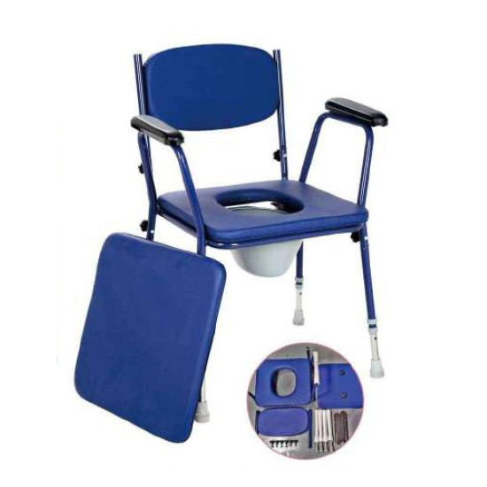 Sillón inodoro con tapa y...