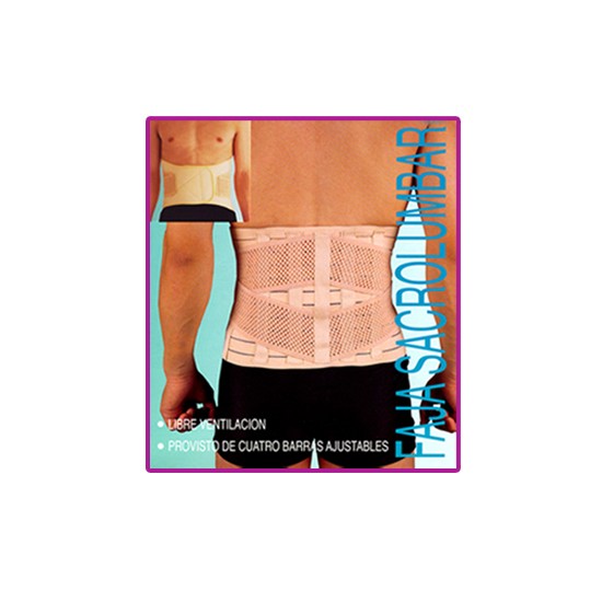 Faja sacrolumbar preventiva